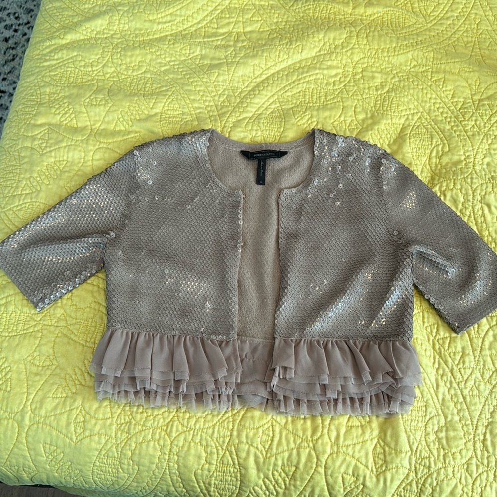 BCBG Marin sequin sweater